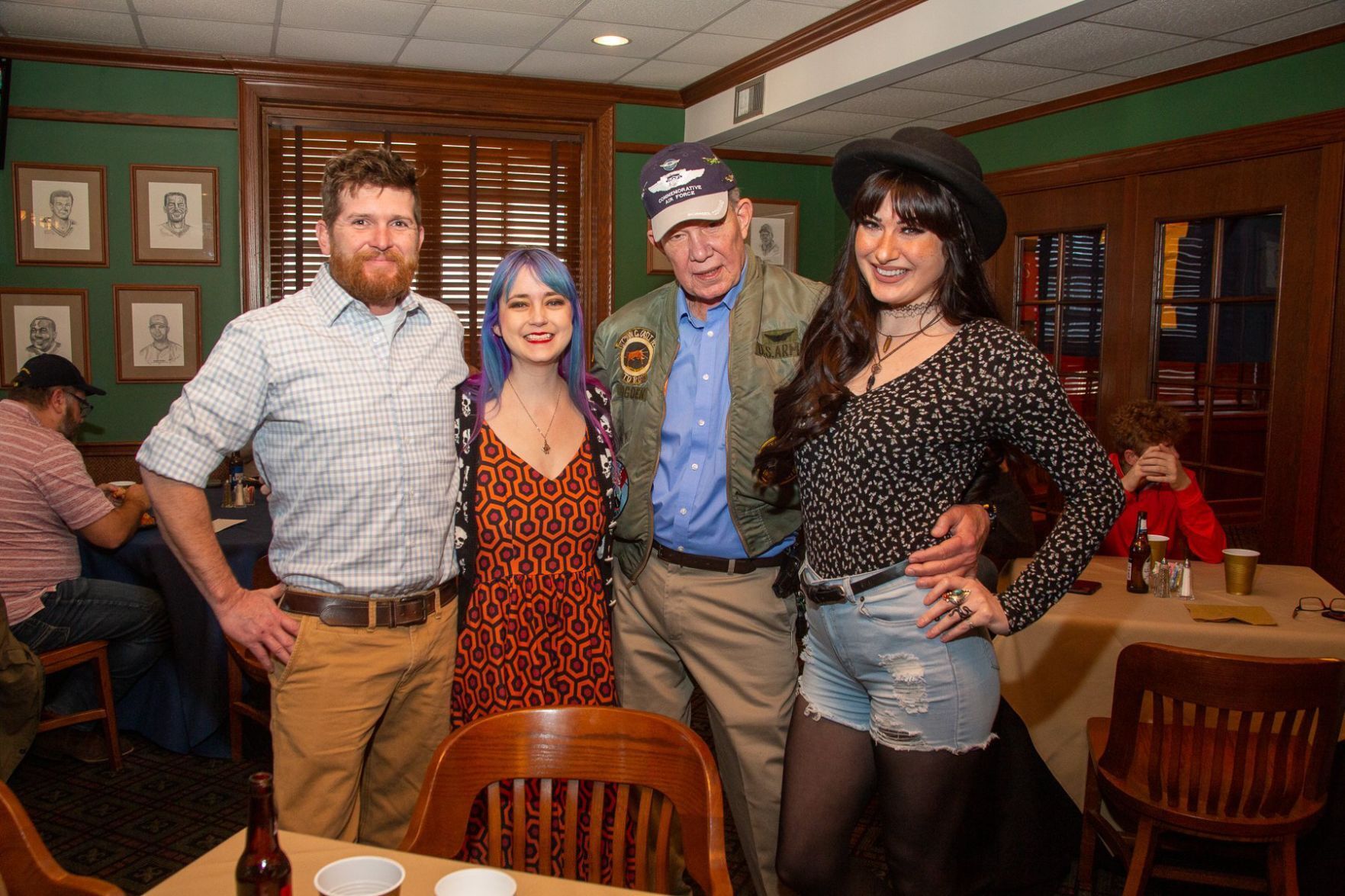 Matt and Kelsey Newsham, Steve Ogden, Kate Ogden